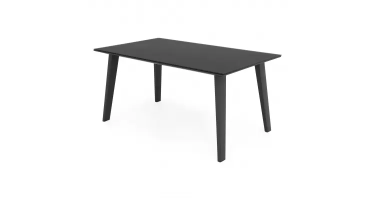 Set 6 scaune si masa exterior ALBACETE GOLF L.152 l.90 H.75 negru auriu — imaginea 5