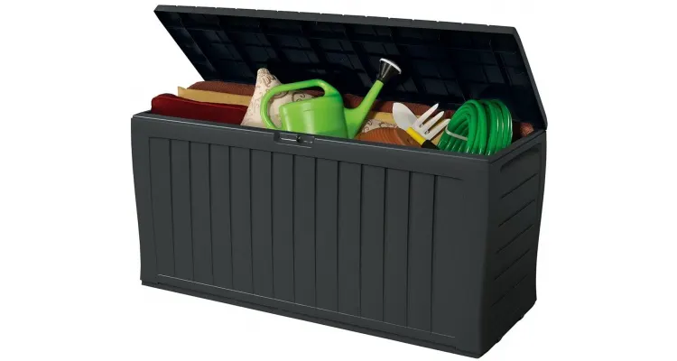 Cufar cutie depozitare gradina Marvel 270L, Gri, Keter