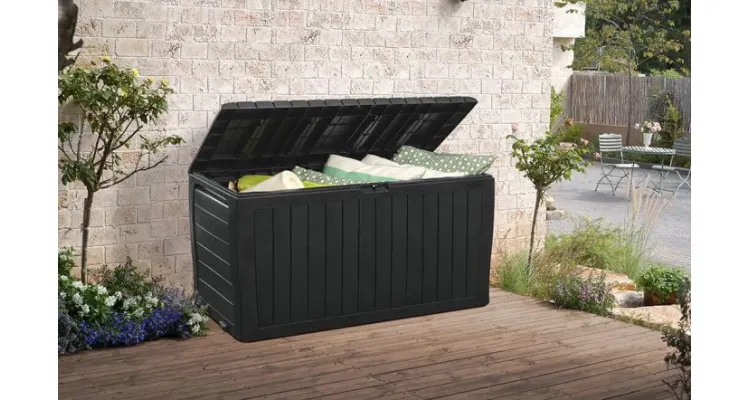Cufar cutie depozitare gradina Marvel 270L, Gri, Keter — imaginea 2