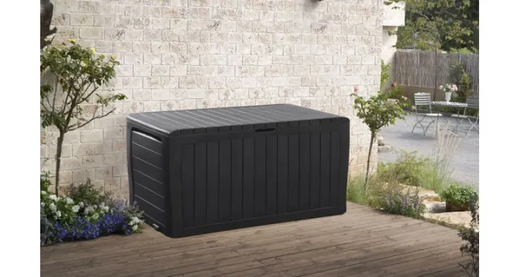 Cufar cutie depozitare gradina Marvel 270L, Gri, Keter — imaginea 3