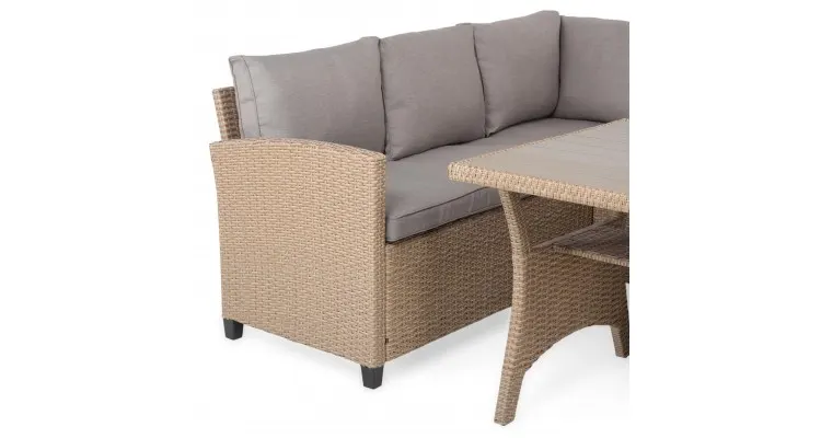 Set mobilier terasa Baxter, coltar cu spatiu depozitare — imaginea 2