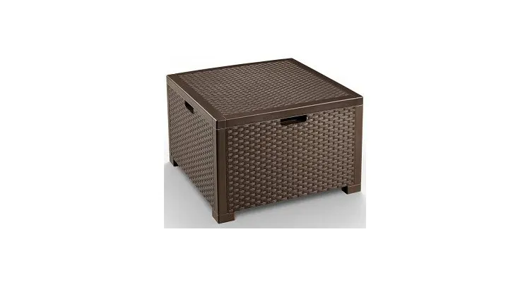 Set mobilier de gradina, Alabama 3, maro — imaginea 2