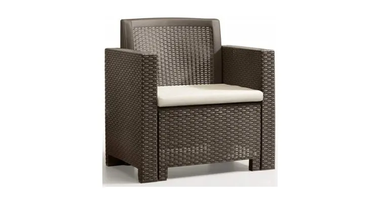 Set mobilier de gradina, Alabama 3, maro — imaginea 4