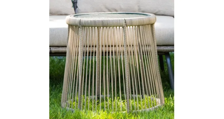 Set mobilier de terasa Nordic,gri — imaginea 3