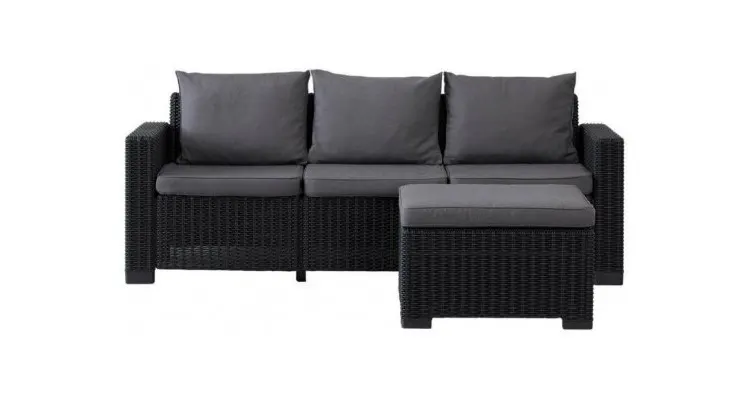 Set mobilier de gradina Moreea,Grafit — imaginea 2