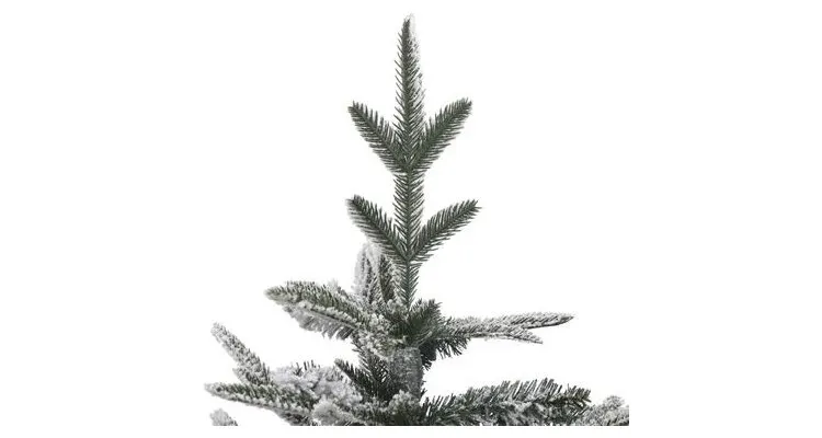 Pom de Craciun artificial cu zapada, verde, 240 cm, PVC — imaginea 3
