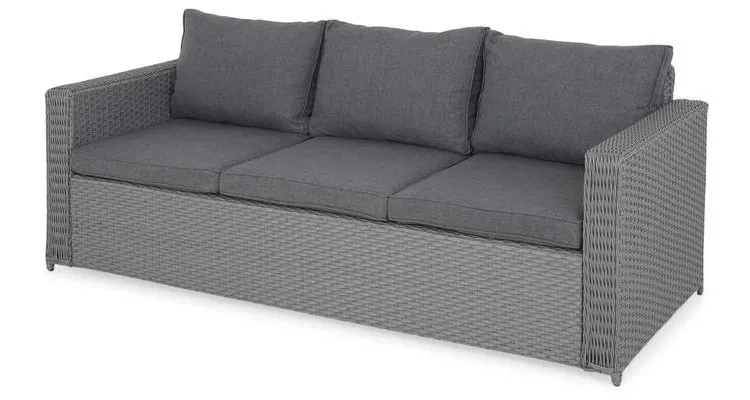 Set mobilier MONTICELLO gradina/terasa, 2 fotolii, canapea si masuta — imaginea 5
