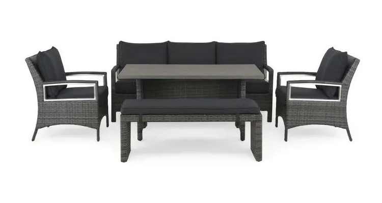 Set mobilier CONTEMPO terasa/gradina, 5 piese — imaginea 3