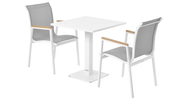 Set mobilier ARAGON/STREAM terasa si gradina, 2 scaune si masa — imaginea 2