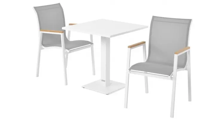 Set mobilier ARAGON/STREAM terasa si gradina, 2 scaune si masa — imaginea 3
