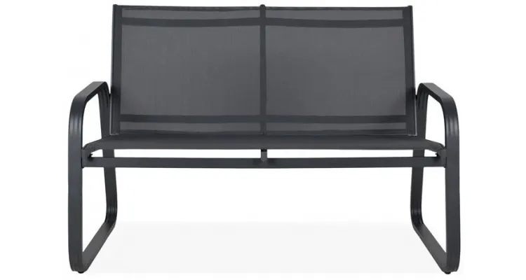 Set mobilier TEBA terasa/gradina, 2 fotolii, canapea, masa mare si masuta — imaginea 5