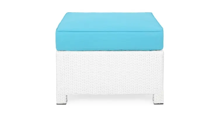 Set mobilier SAFIRA gradina/terasa, 2 fotolii, canapea, masuta cafea, taburet si masuta colt — imaginea 3