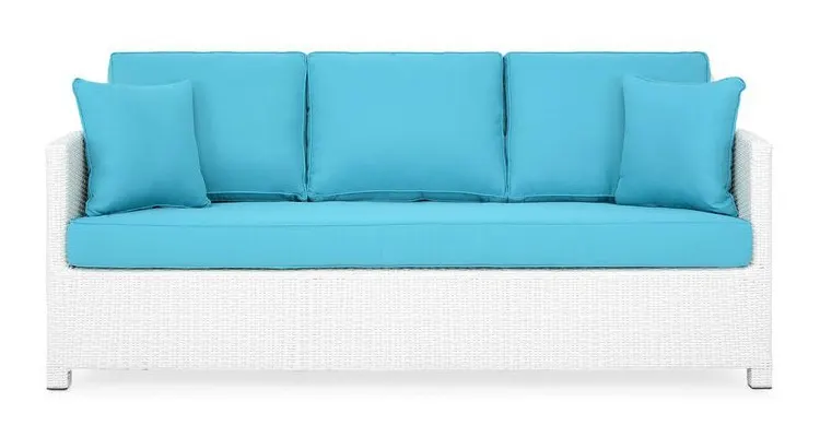 Set mobilier SAFIRA gradina/terasa, 2 fotolii, canapea, masuta cafea, taburet si masuta colt — imaginea 4