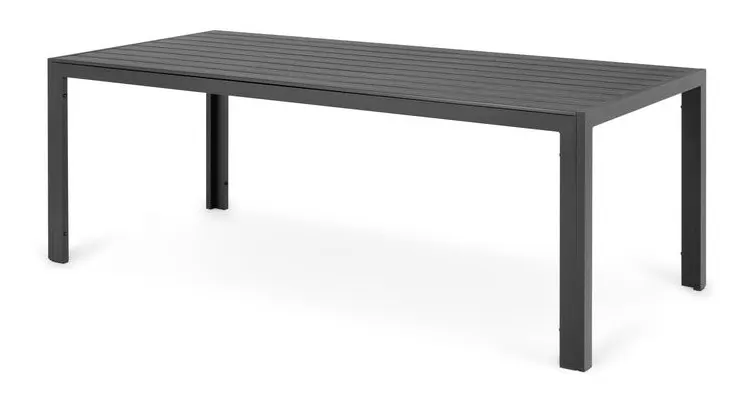 Set mobilier ENCORE terasa/gradina, 6 scaune si masa dreptunghiulara mare — imaginea 5