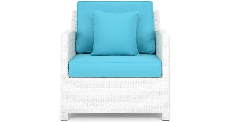 Set mobilier SAFIRA gradina/terasa, 2 fotolii, canapea si masuta — imaginea 2