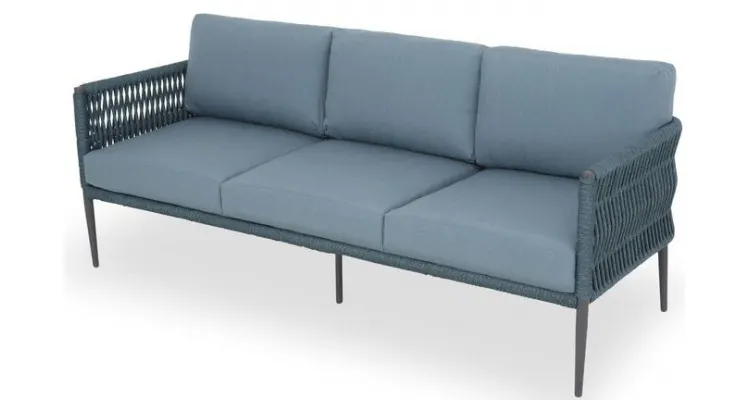 Set mobilier CLUB terasa/gradina, 2 fotolii, canapea si masuta — imaginea 5