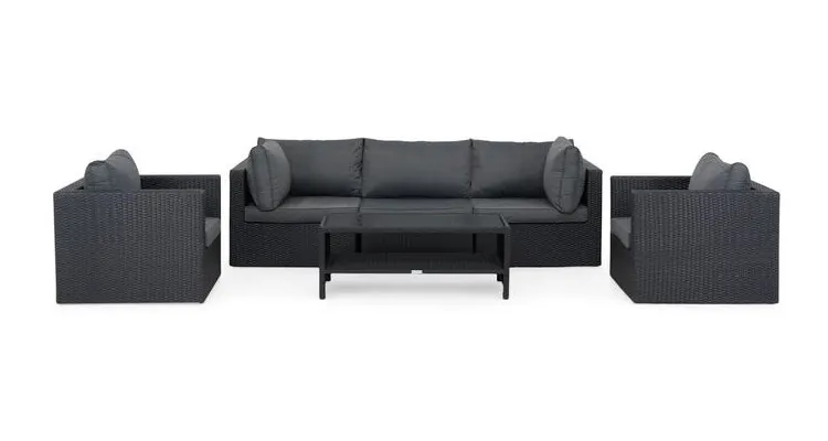 Element central negru MIAMI — imaginea 2
