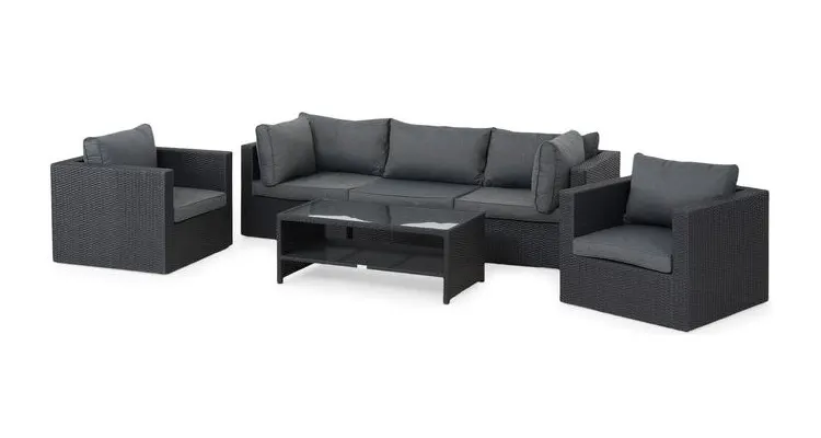 Element central negru MIAMI — imaginea 3