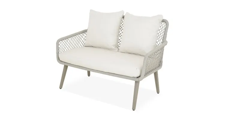 Set mobilier gradina sau terasa cu 2 fotolii, canapea si masa RENNES 201150 — imaginea 5