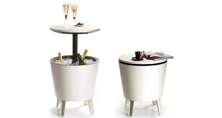 Masuta de bar Cool Bar Alb/Choco