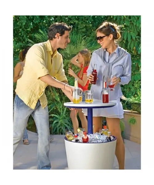 Masuta de bar Cool Bar Alb/Choco — imaginea 2