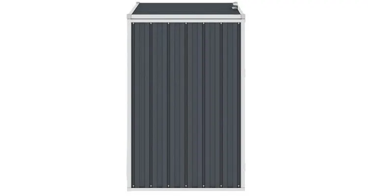 Magazie pentru pubela, antracit, 72 x 81 x 121 cm, otel — imaginea 3