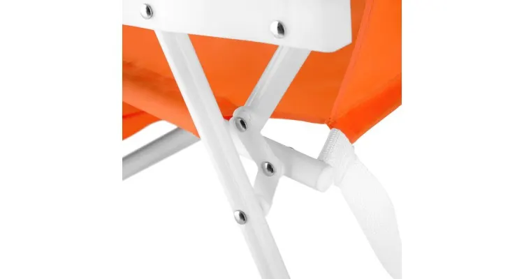 Scaun cu parasolar si geanta frigorifica KIDS BEACH,portocaliu — imaginea 5