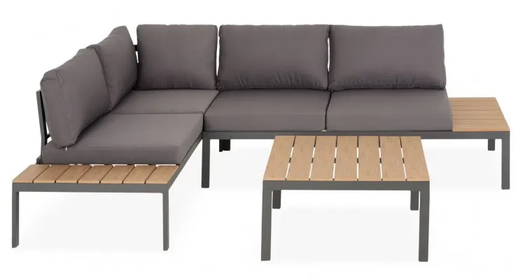 Set mobilier exterior CORINT, canapele 4 locuri si masa — imaginea 2