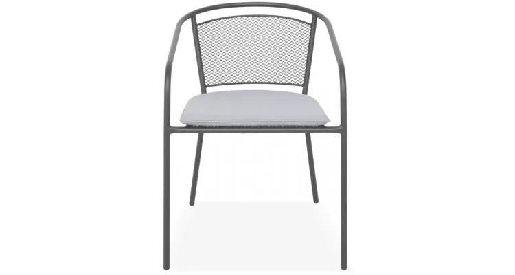 Set mobilier metalic pentru terasa si gradina, cu 4 scaune si masa, Berlin — imaginea 3