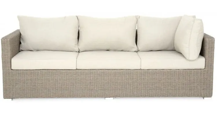 Set mobilier CASABOA terasa si gradina, coltar si masuta crem — imaginea 3