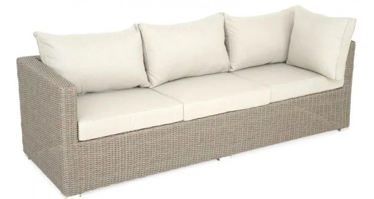 Set mobilier CASABOA terasa si gradina, coltar si masuta crem — imaginea 4