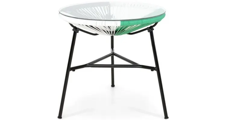 Set mobilier CORFU terasa/gradina 2 fotolii, canapea si masuta — imaginea 4