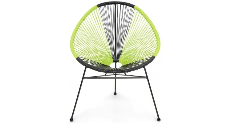 Set mobilier terasa/gradina CORFU 2 fotolii, canapea si masuta,verde — imaginea 5
