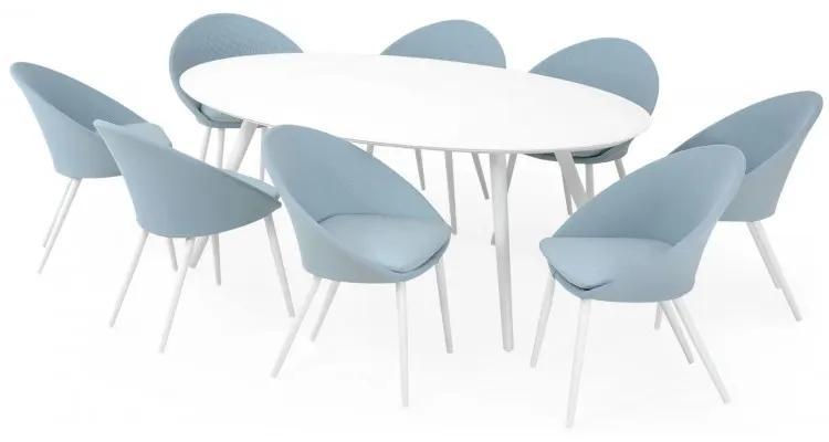Set de 4 scaune SPADE pentru exterior — imaginea 3