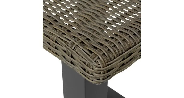 Set mobilier terasa/gradina TONIC, 2 taburete bar — imaginea 5