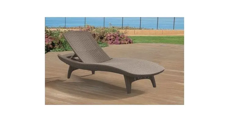 Sezlong Pacific Lounger cappuccino,Keter — imaginea 2