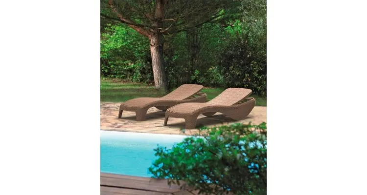 Sezlong simplu Atlantic Sun cappuccino,Keter — imaginea 2