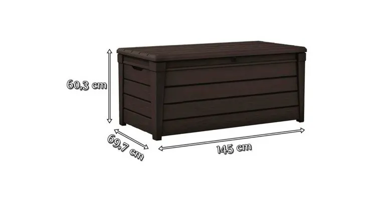 Cufar depozitare Bright Keter, 145 x 70 cm — imaginea 2