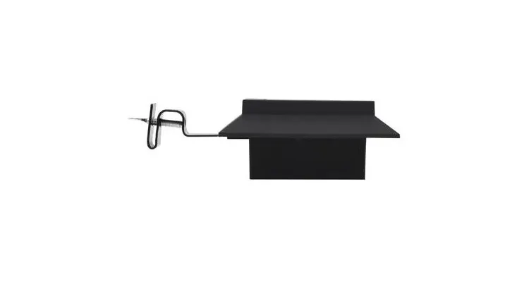 Lampi solare de exterior cu LED, 6 buc, negru, 12 cm, patrat — imaginea 4