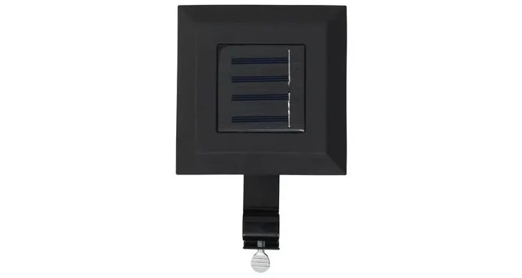 Lampi solare de exterior cu LED, 6 buc, negru, 12 cm, patrat — imaginea 5