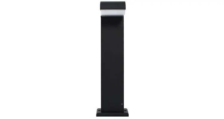 Lampa LED pentru exterior, negru, 9 W, oval — imaginea 4