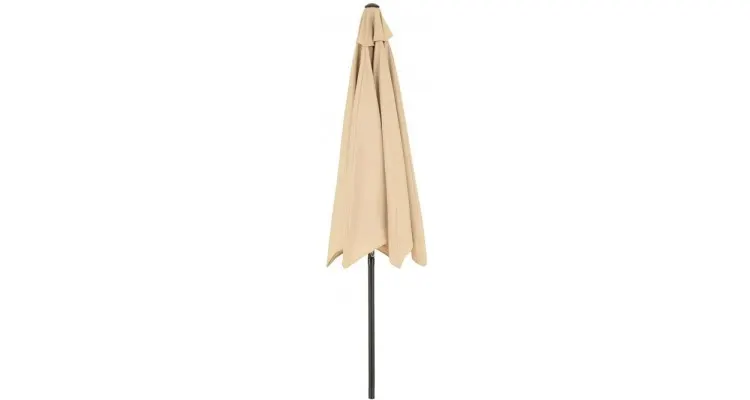 Umbrela SUNSET rotunda, D.300 cm, bej — imaginea 3