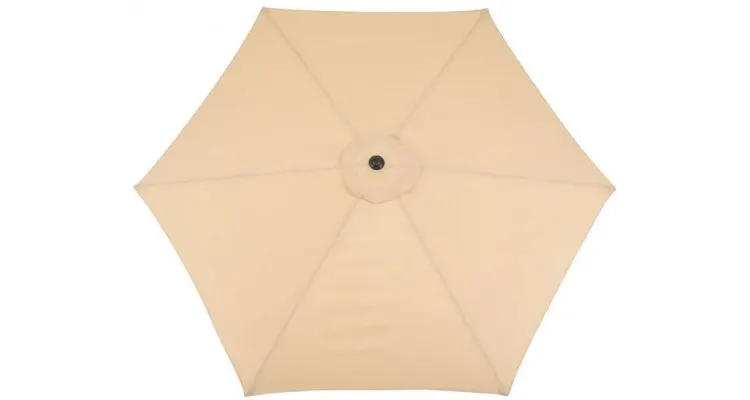 Umbrela SUNSET rotunda, D.300 cm, bej — imaginea 4