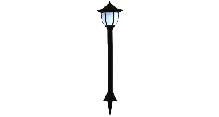 Lampi solare de exterior cu LED, 3 buc, negru — imaginea 3