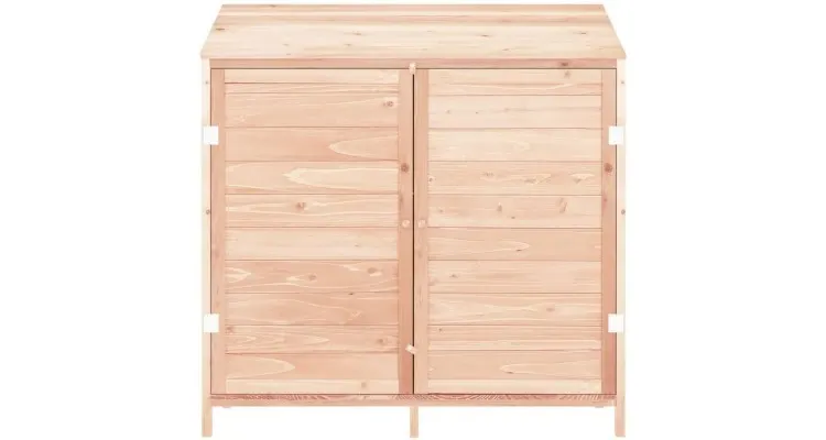 Sopron de gradina, 102x52x112 cm, lemn masiv de brad — imaginea 3