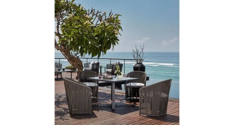 Set mobilier MILANO terasa/gradina, 4 fotolii si masa — imaginea 3