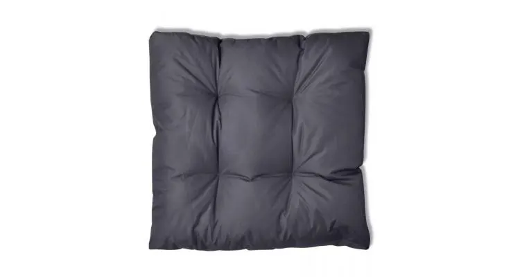 Pernă scaun 80 x 80 x 10 cm, gri — imaginea 2