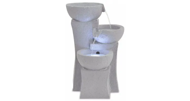 Fantana de interior din polirasina cu iluminare led — imaginea 2