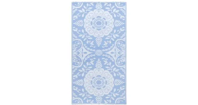 Covor de exterior, bleu, 120x180 cm, pp
