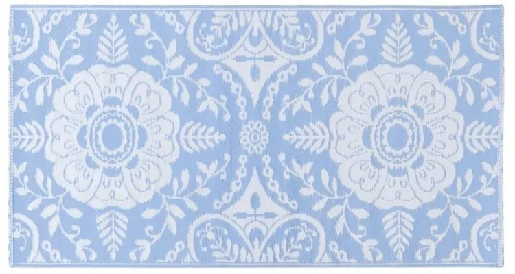 Covor de exterior, bleu, 120x180 cm, pp — imaginea 3